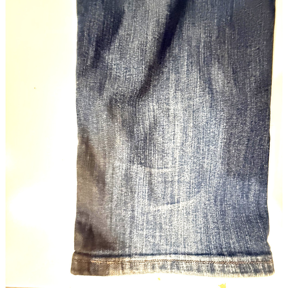 Wrangler Jeans Mens 36x30‎ Relaxed Fit Bootcut Denim Distressed Faded Western - Picture 9 of 9